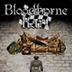 Bloodborne Kart screenshot of the Hunter and his motorbike.